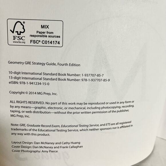 GRE Geometry Textbook (Manhattan Prep GRE Strategy Guides) - Picture 5 of 7